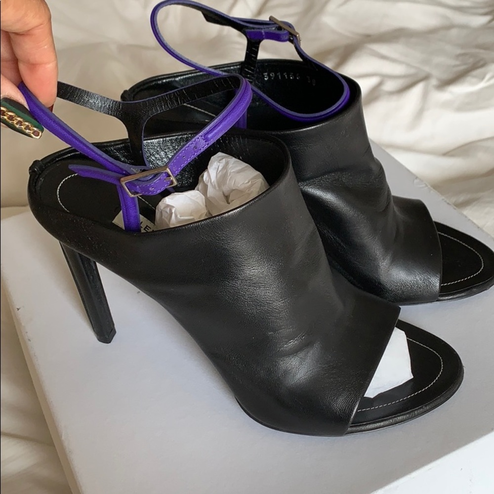 Balenciaga leather sandal